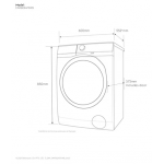 Electrolux EWF8024P5WB 伊萊克斯 8公斤 UltimateCare500蒸氣護理洗衣機